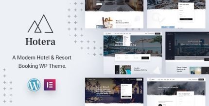 Hotera - Resort and Hotel WordPress Theme
