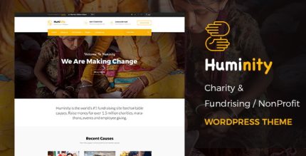 Huminity - Charity/Fundraising WordPress Theme