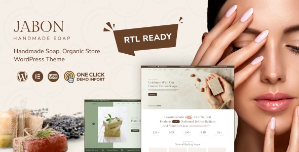 Jabon 1.0.4 – Handmade Organic Soap WordPress Theme
