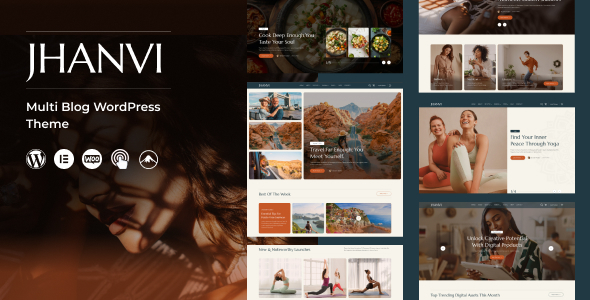 Jhanvi 1.0.3 – Blog WordPress Theme