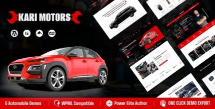 KariMotors - Car Repair & Service WordPress Theme