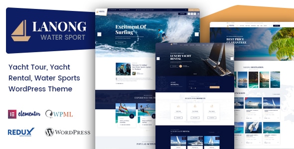 Lanong 1.7 – Yacht Rental WordPress Theme