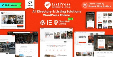 ListPress - Directory & Listing WordPress Theme