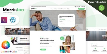 Morriston - Psychologist & Counseling WordPress Theme