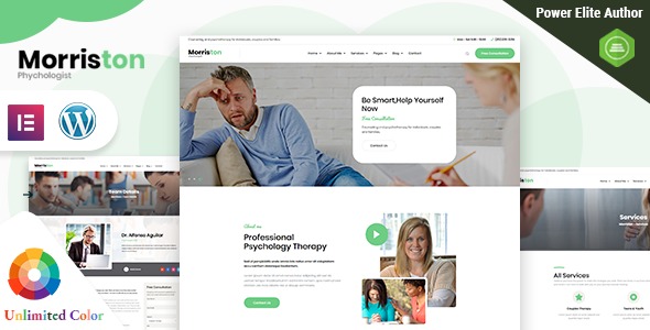 Morriston 2.3 – Psychologist & Counseling WordPress Theme