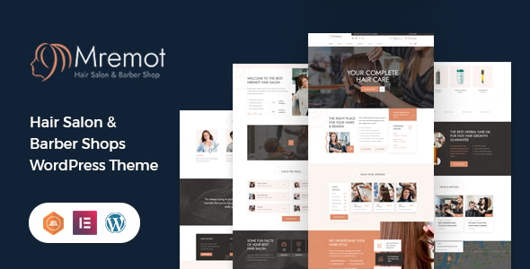 Mremot 1.2 – Hair Salon Shop WordPress Theme