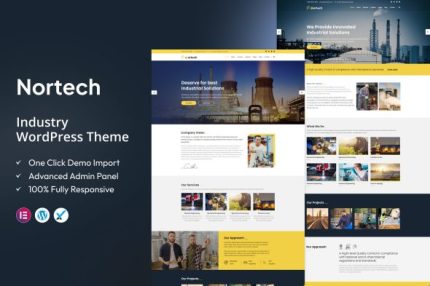 Nortech - Industry WordPress Theme
