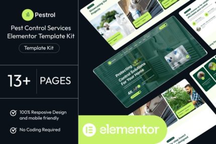 Pestrol - Pest Control Services Elementor Template Kit