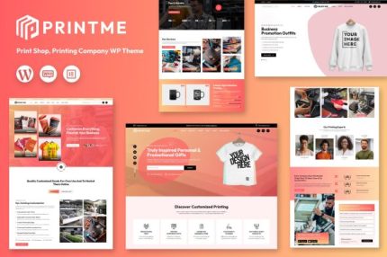 Printme - Printing Services WooCommerce Theme