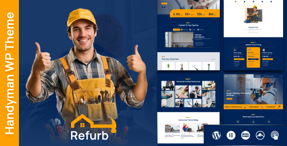 Refurb 1.0.5 – Construction Renovation WordPress Theme