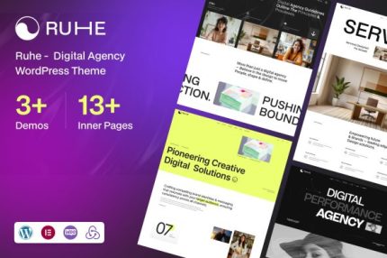 Ruhe - Digital Agency WordPress Theme