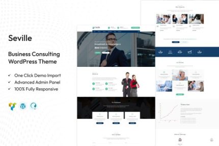 Seville - Business Consulting WordPress Theme
