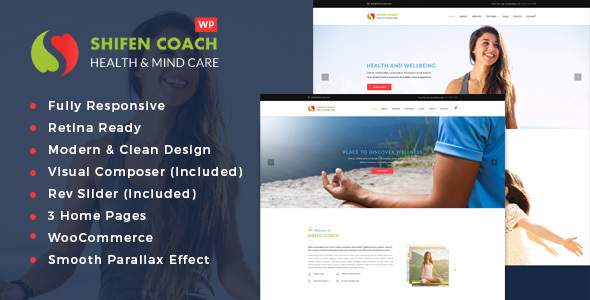 Shifen Coach 2.3 – Personal Development Coach WordPress Theme