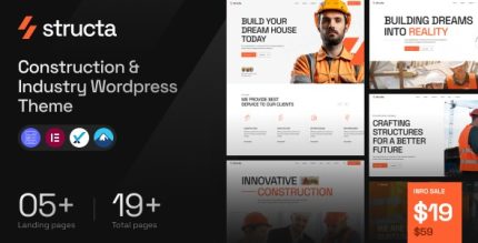 Structa - Construction & Industry WordPress Theme