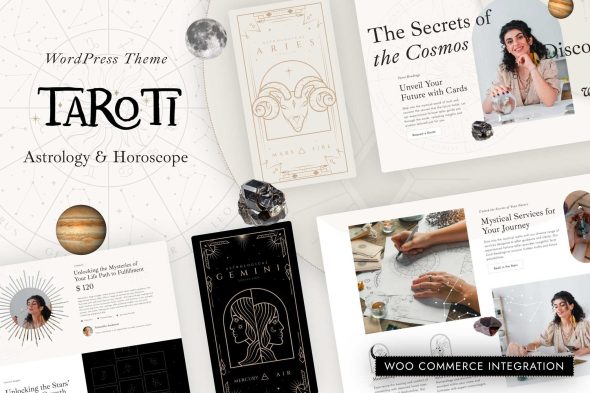 Taroti 1.2 – Astrology & Horoscope WordPress Theme