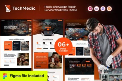Techmedic - Phone & Gadget Repair WordPress Theme