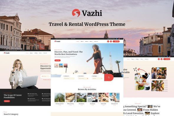 Vazhi 1.0.3 – Directory and Listing WordPress Theme