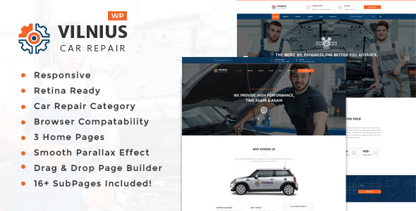 Vilnius 2.9 – Auto Mechanic Repair WordPress Theme