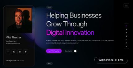 Visiblo - Personal Portfolio Theme