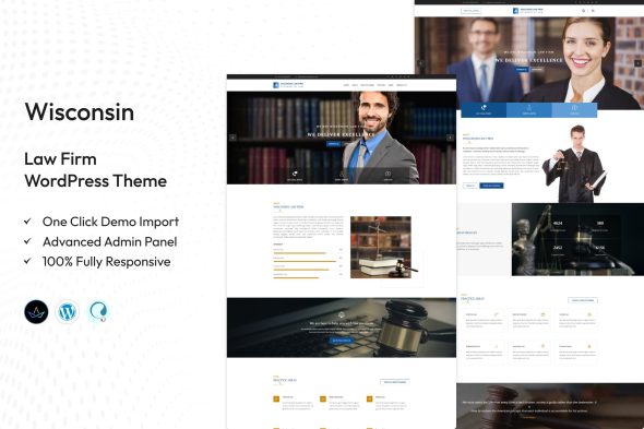 Wisconsin 2.4 – Law Firm WordPress Theme