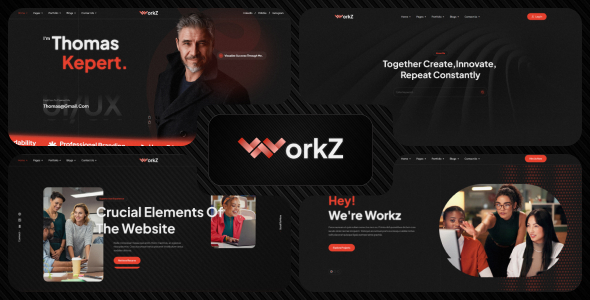 Workz 1.0.2 – Portfolio Theme