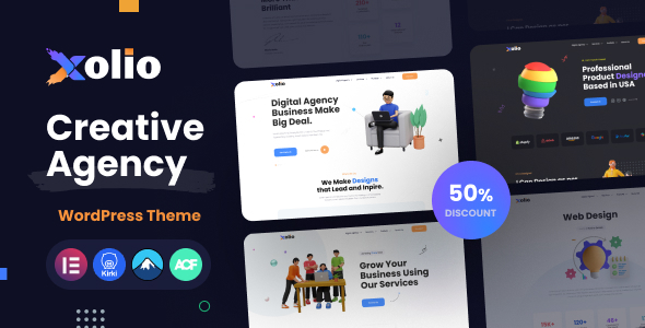 Xolio 1.1 – Creative Agency & Portfolio WordPress Theme