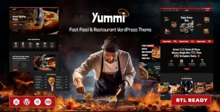 Yummi - Restaurant WordPress Theme