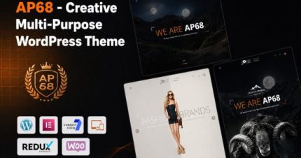 AP68 - Creative Multi-Purpose WordPress Theme