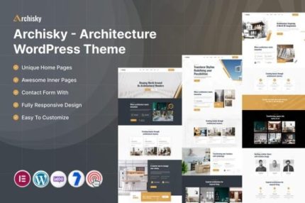 Archisky - Architecture Wordpress Theme