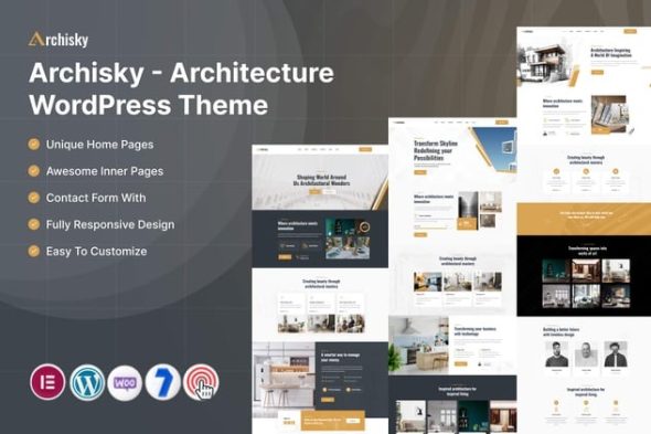 Archisky 7.0 – Architecture WordPress Theme