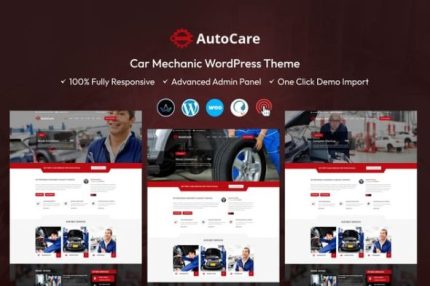 Auto Care - Car Mechanic Wordpress Theme