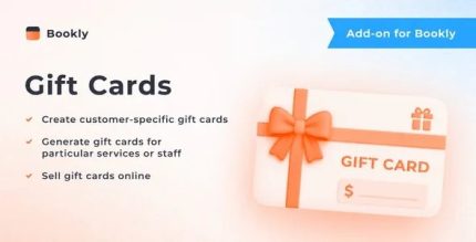 Bookly Gift Cards (Add-on)