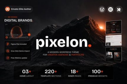 Brant - Creative Portfolio & Agency Elementor Template Kit