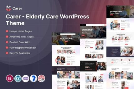 Carer - Elderly Care Wordpress Theme