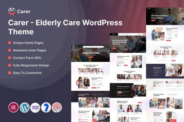 Carer 6.0 – Elderly Care WordPress Theme