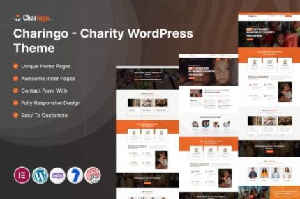 Charingo - Charity Wordpress Theme