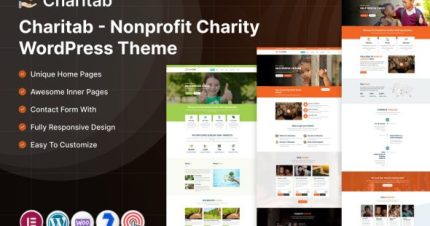 Charitab - Nonprofit Charity WordPress Theme