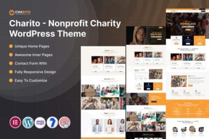 Charito - Nonprofit Charity Wordpress Theme