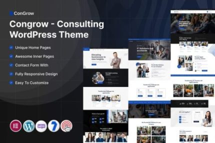 Congrow - Consulting Wordpress Theme