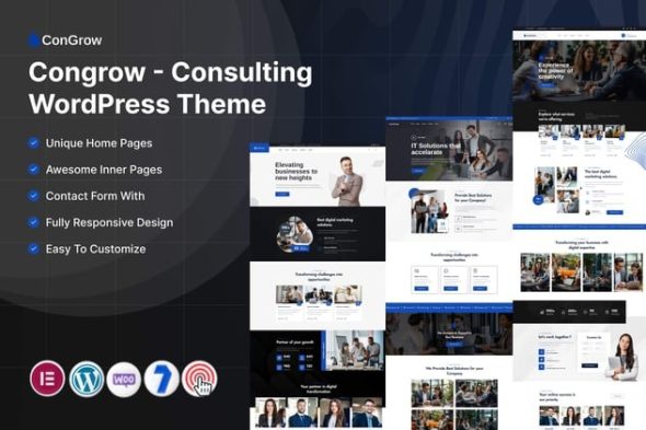 Congrow 7.0 – Consulting WordPress Theme