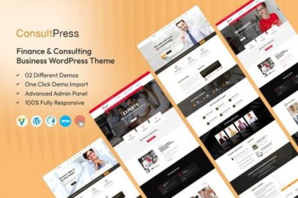 Consult Press - Finance & Consulting WP Theme