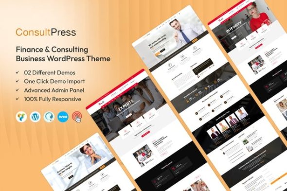 Consult Press 3.0 – Finance & Consulting WP Theme