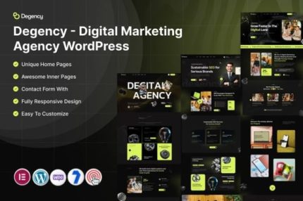 Degency - Digital Marketing Agency Wordpress Theme