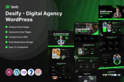Desify - Digital Agency Wordpress Theme