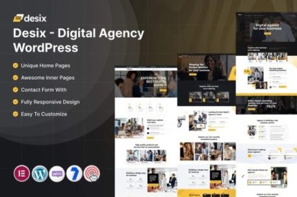 Desix - Digital Agency Wordpress Theme