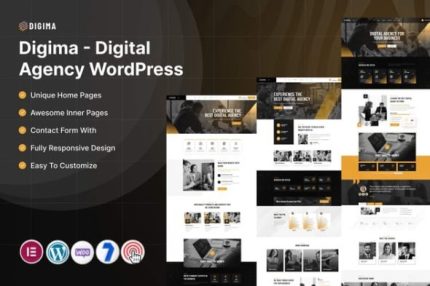 Digima - Digital Agency Wordpress Theme
