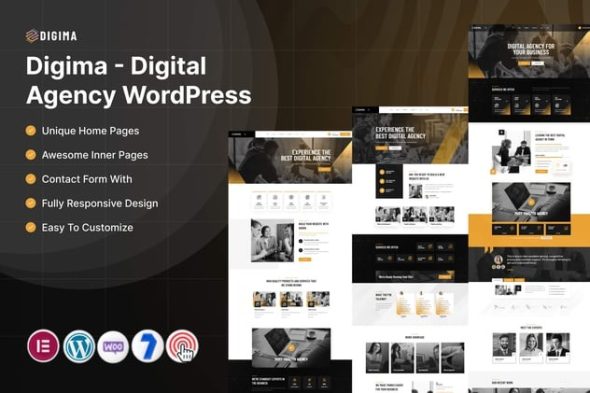 Digima 7.0 – Digital Agency WordPress Theme
