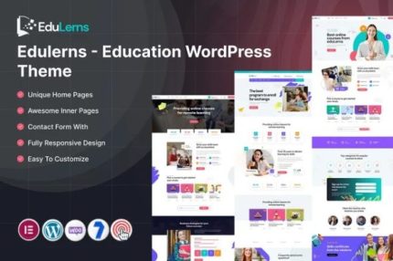 Edulerns - Education WordPress Theme