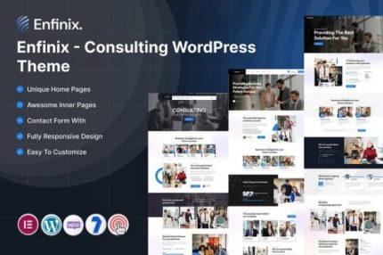 Enfinix - Consulting WordPress Theme