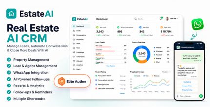 EstateAI - Real Estate AI CRM